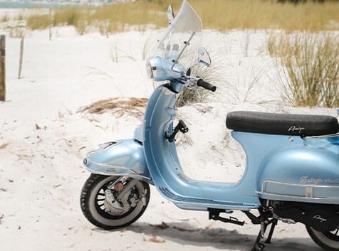 Scooter rental from Cook's Cycles Nantucket.